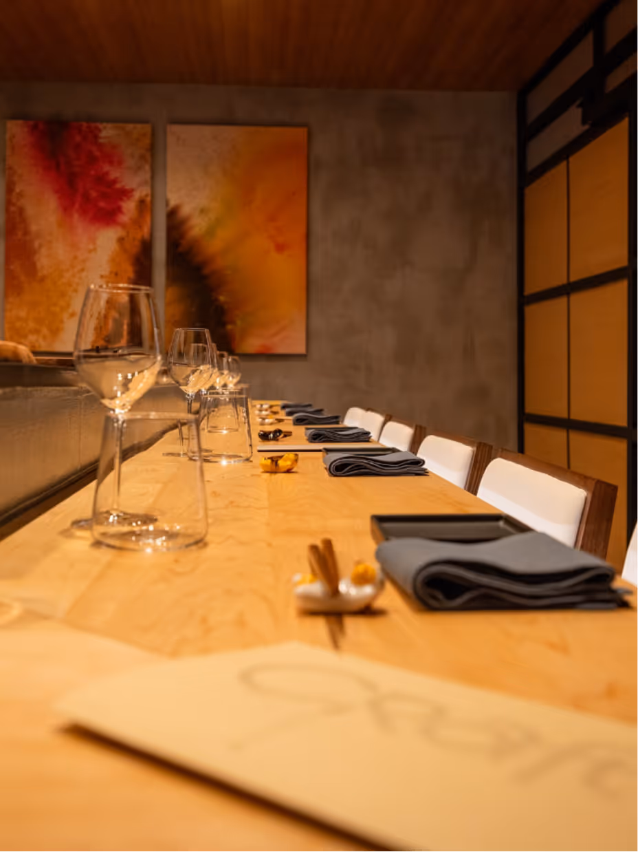 The Craft Omakase counter